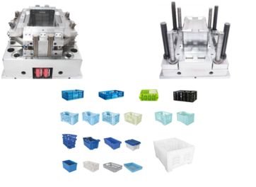 Crate injection mold